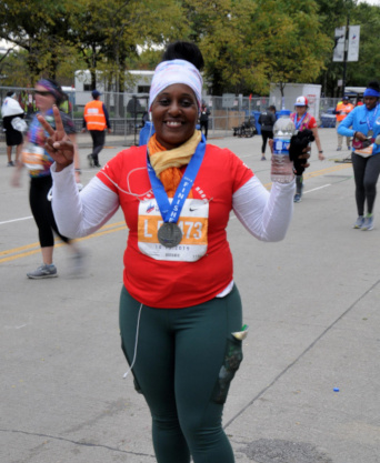 Lisa Jackson Chicago Marathon Runner 2019